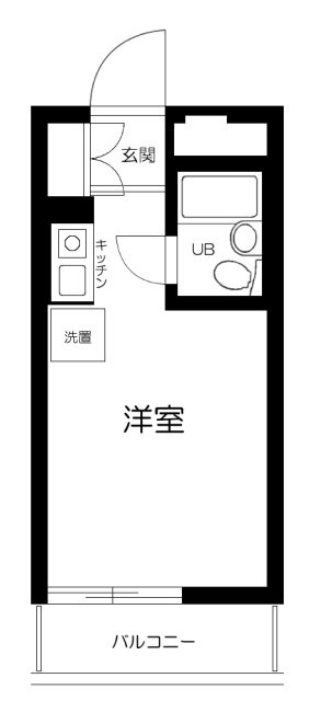 ハイシティ三軒茶屋第1の間取り