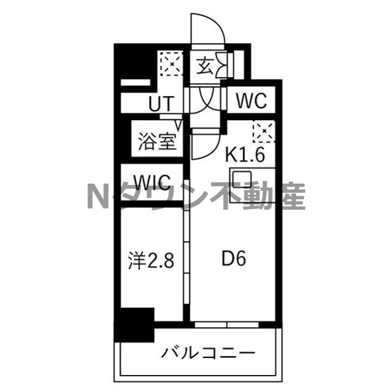 【間取り】 | メイクスアート名古屋リニアFRONT | 間取りです。