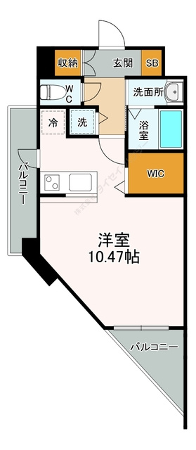 グラビスコート加古町の間取り