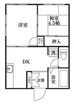 メゾン古作の間取り