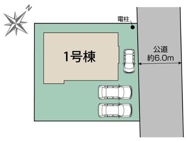 【区画図】 | 藤沢市遠藤  新築戸建  全1棟