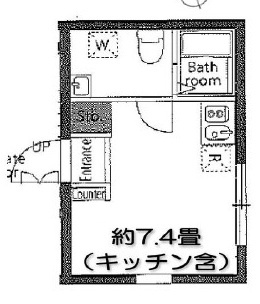 アリュール押上の間取り|間取りです。