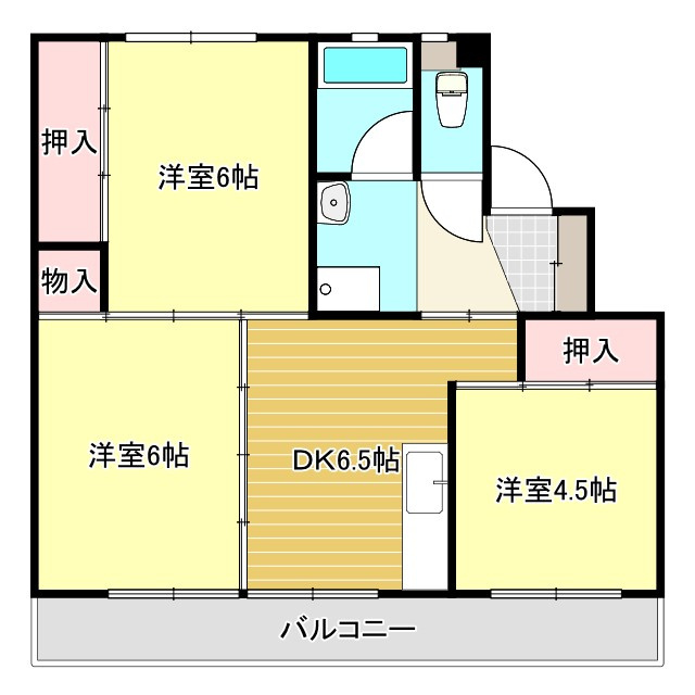 80Hills八代Ⅰの間取り