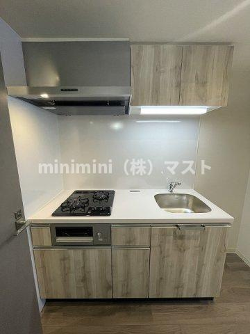 プレサンス天王寺デルニエのキッチン