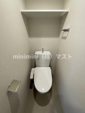 プレサンス天王寺デルニエのトイレ