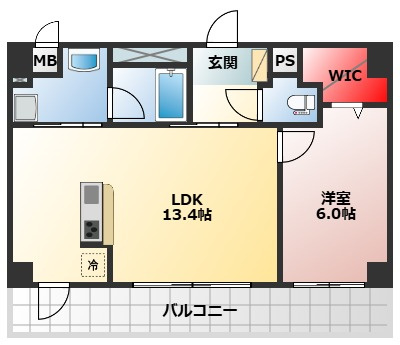 【間取り】 | ココパーチェ新金岡