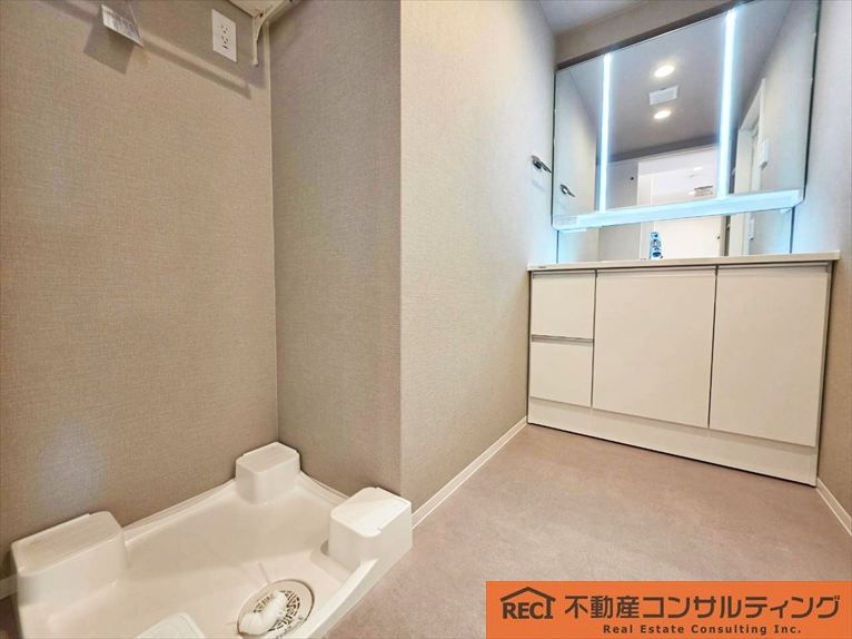 コスモ芦屋川シーサイドテラスの独立洗面台