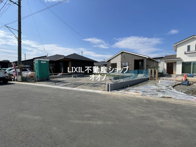 【前面道路含む現地写真】 | 加須市下高柳第３　新築戸建　全3棟　3号棟