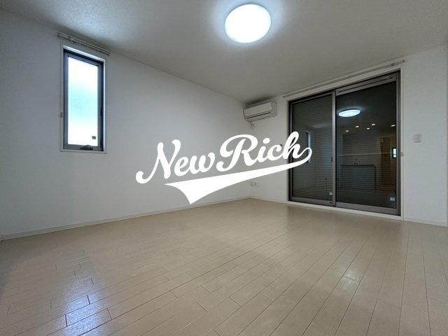 前橋市元総社町２丁目のアパートのバルコニー