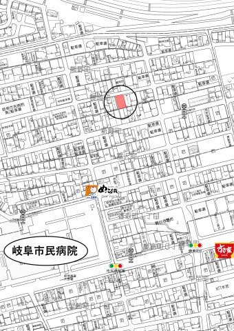 土地　豊岡町の地図