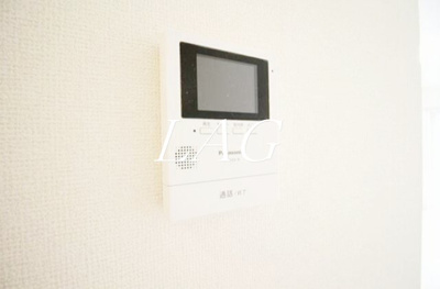 【セキュリティ】 | アムールＳⅡ | モニター付きインターホンです。