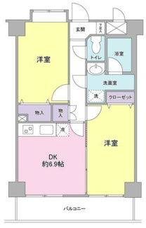 【間取り】 | エクレール上池台 | 間取りです。