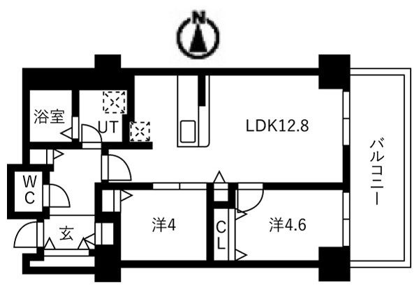 【間取り】 | シティコート目黒４号棟