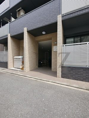 蒔田サウススクエアのエントランス