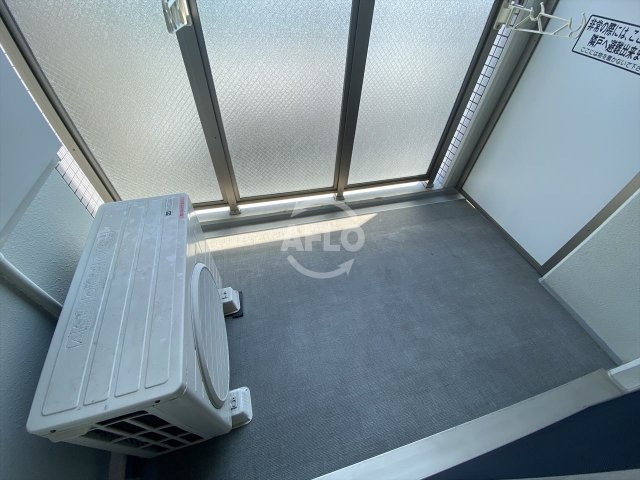 レオンコンフォート谷町六丁目のバルコニー|レオンコンフォート谷町六丁目　バルコニー