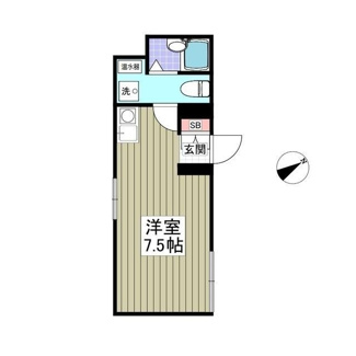 【間取り】 | ＣＯＣＯＦＬＡＴ　ＴＡＢＡＴＡⅠ