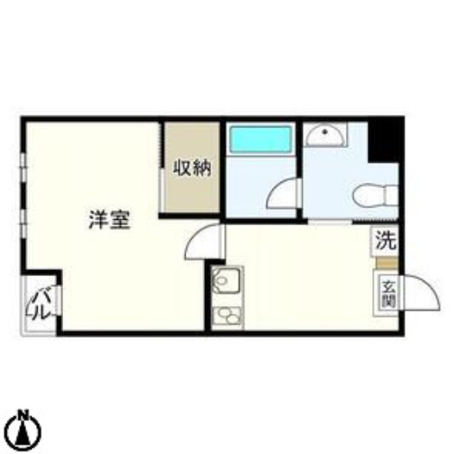 NOVEL　KUROKAWAの間取り