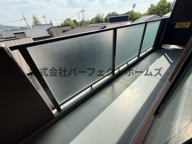 ロジェ藤阪のバルコニー|バルコニー付きです