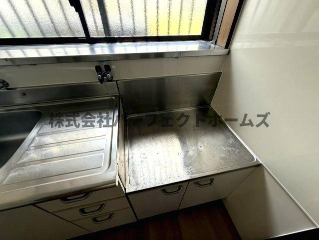 香里西之町テラスハウス　賃貸のキッチン|キッチンです