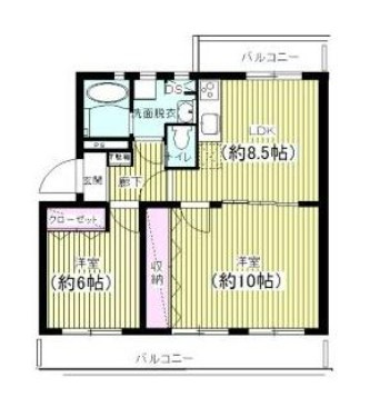 特典：仲介手数料が無料です!!の間取り