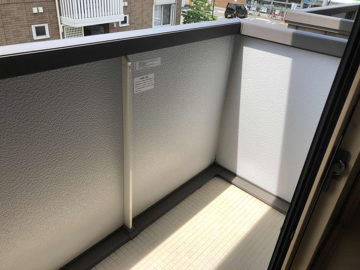スタシオン東野・アクシス　Ａ棟のバルコニー