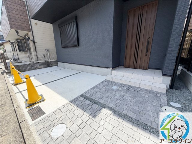 明石二見町西二見戸建の駐車場