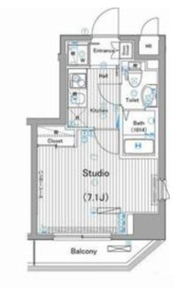 【間取り】 | ガーラ・シティ渋谷幡ヶ谷 | 間取りです。