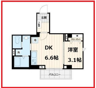 【間取り】 | ディアコート住吉