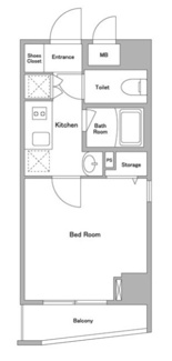 【間取り】 | ＫＤＸレジデンス早稲田鶴巻 | 間取りです。