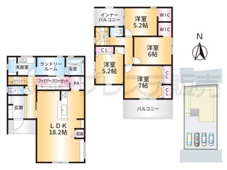 【間取り】 | 間取図