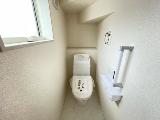 高崎市新町第８（全9棟）6号棟のトイレ