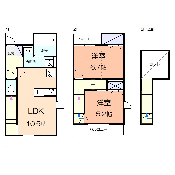 oomaru houseの間取り