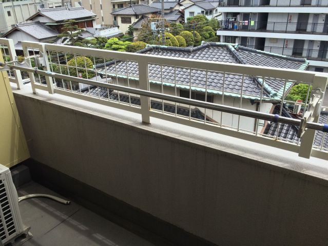 河村レジデンスのバルコニー