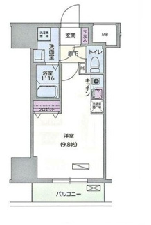 【間取り】 | リヴェールハウス八王子 | 間取りです。