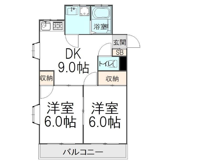 パークハイツ東綾瀬の間取り