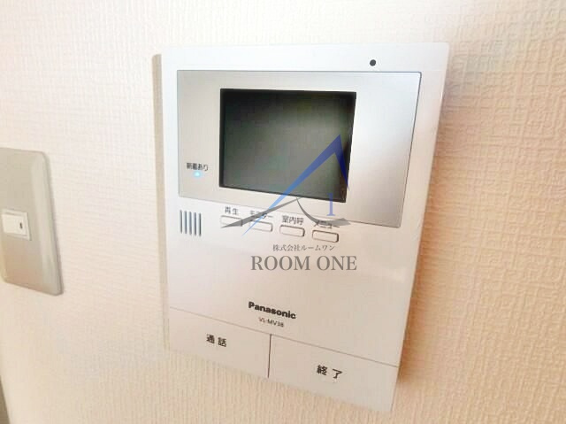 ダイアモンドフラットのセキュリティ|モニター付きインターホンです。