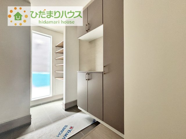 【収納】 | 筑西市二木成　新築戸建　2号棟 | 家族の靴をたっぷり収納！大型シューズクローゼット付き(^^♪