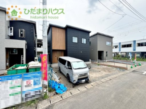 【外観】 | 筑西市二木成　新築戸建　2号棟 | 下館駅徒歩9分で通勤・通学も安心です(*^^*)