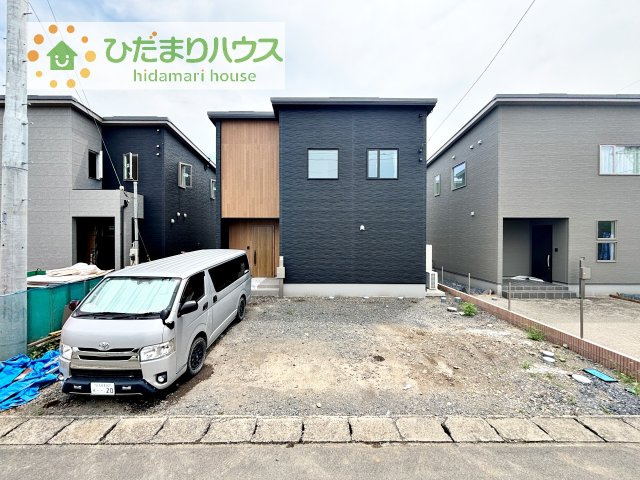 【外観】 | 筑西市二木成　新築戸建　2号棟 | スタイリッシュな外観です(^^)/
