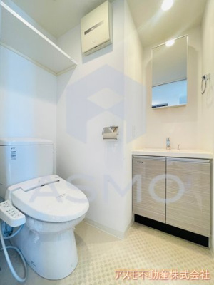 【洗面所】 | レオンコンフォート谷町六丁目 | 同マンション別部屋参考写真