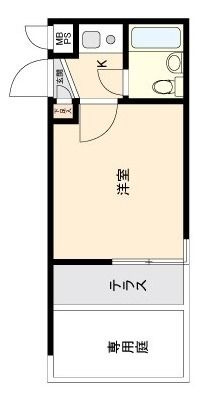 レオパード中野の間取り