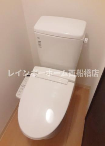 原木スカイシャルムのトイレ