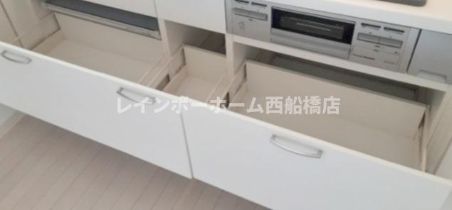 原木スカイシャルムの収納