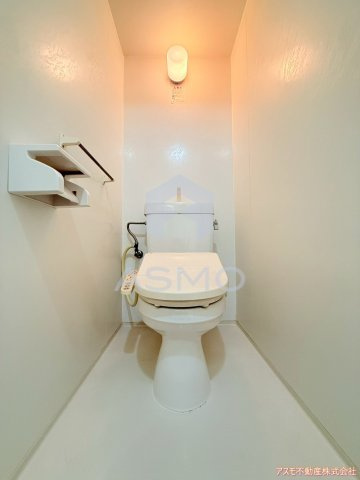 【トイレ】 | インターナショナル上汐 | 同マンション別部屋　参考写真