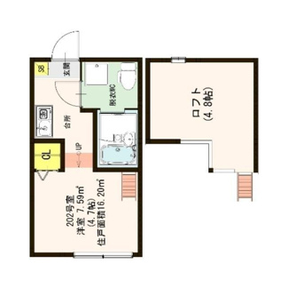 【間取り】 | Ｓｔａｇｅ　南小岩 | 間取図