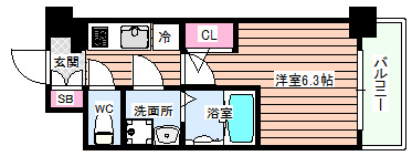 【間取り】 | プロヴィスタ新大阪イーストゲート