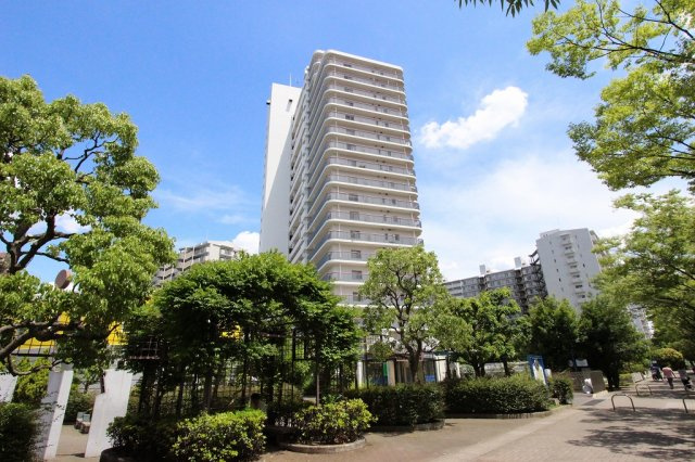 パークフィールドみさとテラ・ウエスト3街区2号館の外観|外観です