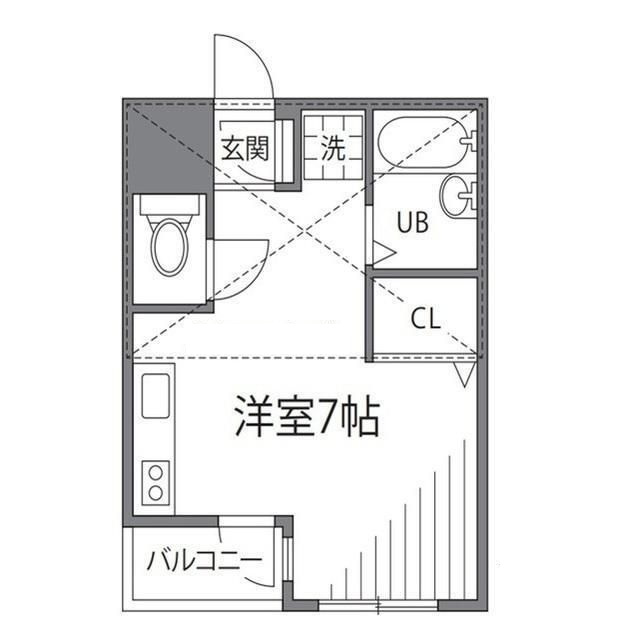 KSホームズの間取り|間取りです。