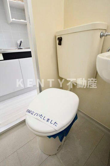 【トイレ】 | アイディ平和島 | ゆったりとした空間のトイレです