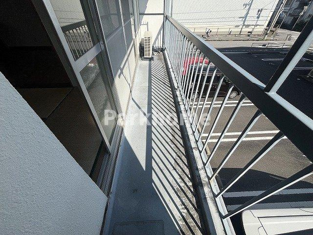 ライトコーポのバルコニー